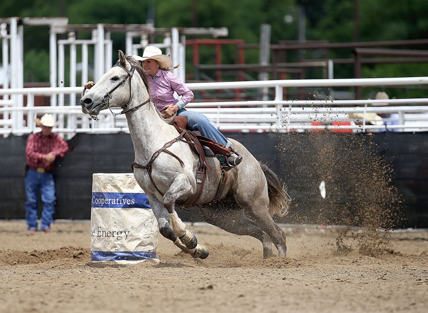 Pierre's Makenzee Wheelhouse aiming to make national finals in barrel racing and goat tying